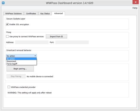 Windows Smart Card Removal Auto